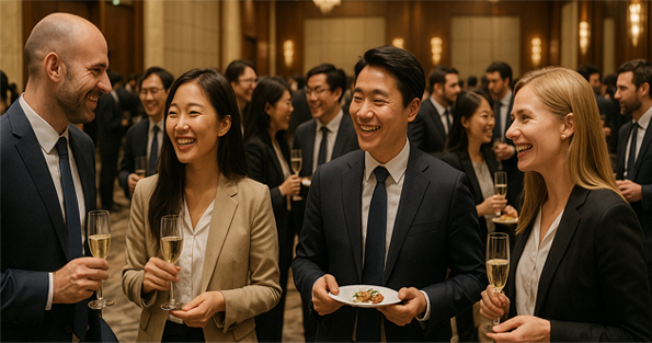 컨퍼런스와 세미나 케이터링 사진